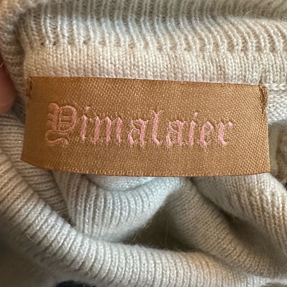 Heart Patterned Black and White Super Soft Turtleneck Sweater - Picture 3 of 6